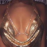 Crystal Body Jewellery Bra Necklace Bikini Necklaces Women