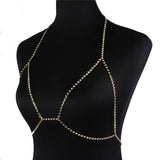 Crystal Body Jewellery Bra Necklace Bikini Necklaces Women