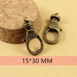 Star Shape Lobster Clasp Key Ring Dream Catcher Keychain DIY Accessorie 20pcs