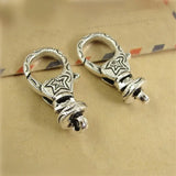 Star Shape Lobster Clasp Key Ring Dream Catcher Keychain DIY Accessorie 20pcs