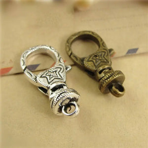 Star Shape Lobster Clasp Key Ring Dream Catcher Keychain DIY Accessorie 20pcs