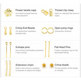 Alloy Stainless Steel Bracelet Making Set