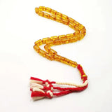 Amber Resin Tasbih 33 Beads Muslim Rosary Bracelet