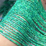 Mixed Gemstone Square Beads 2mm for DIY Jewelry Making