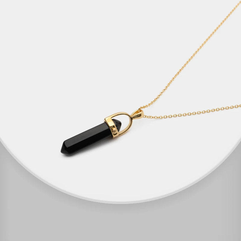 Amorita Boutique Hexagonal Quartz Necklace for Women