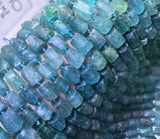 Apatite Loose Beads Baroque/Pillar Nature for Jewelry Necklace
