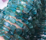 Apatite Loose Beads Baroque/Pillar Nature for Jewelry Necklace