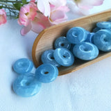 Aquamarine 22-28mm Loose Beads for DIY Jewelry Making