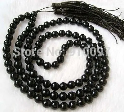 Buddhist 108 Prayer Beads Necklace 4-10mm