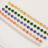 14K Plated Zircon Jewelry Accessories for DIY Necklace Pendants