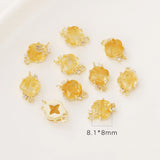 14K Plated Zircon Jewelry Accessories for DIY Necklace Pendants