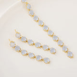 14K Plated Zircon Jewelry Accessories for DIY Necklace Pendants