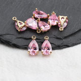 18K Plated Zircon Pendant for DIY Jewelry Making Accessories