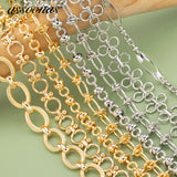 C145 18k Rhodium Plated DIY Chain 1m/lot