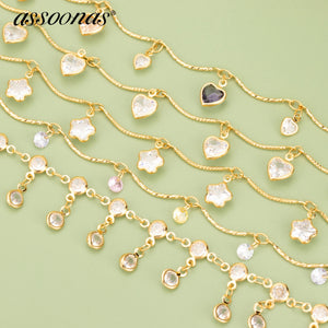 C313,18k Plated DIY Bracelet Necklace Jewelry Making