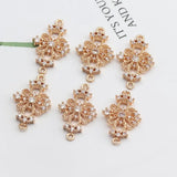 KC Gold DIY Pendant Zircon Charms Hand Made Jewelry Making