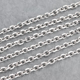 Rhodium Plated DIY Chain Jewelry Accessories C64