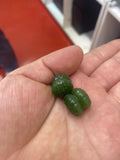 Hotan Jade Ruyi Passepartout Bucket Green Jade Beads DIY Accessories