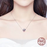 Colorful Zircon Beads 925 Silver Pendant Jewelry Making