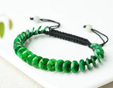 Moisturizing Jade Bracelet Woven Hand Rope Jade Jewelry
