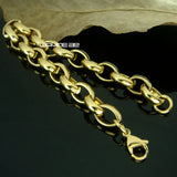 Men Stainless Steel Bracelet 10mm Band Width