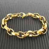 Men Stainless Steel Bracelet 10mm Band Width