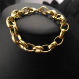 Men Stainless Steel Bracelet 10mm Band Width