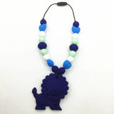 Silicone Lion Teething Carrier Toy for Children