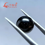 Natural Spinel Gemstone Ball Shape Machine Cut
