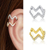 925 Sterling Silver Clip Earrings Spain Jewelry SCE994