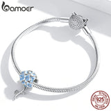 Sterling Silver Hydrangeas Pendant Bracelet Charm BSC392