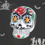 925 Silver Halloween Skull Charm for DIY Jewelry BSC326