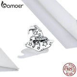 925 Silver Halloween Witch Hat Charm DIY Jewelry Make