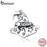 925 Silver Halloween Witch Hat Charm DIY Jewelry Make