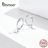925 Silver Dazzling Puppy Stud Earrings for Women Girls Gift
