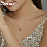 925 Silver Stethoscope Heart Coin Necklace Health Professional Gift