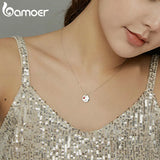925 Silver Doctor Stethoscope Heart Coin Pendant Necklace