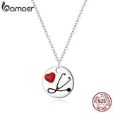925 Silver Doctor Stethoscope Heart Coin Pendant Necklace