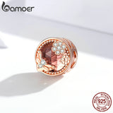 925 Silver Secret Garden Charm for Beads Bracelet DIY Jewelry BSC389