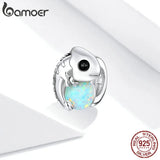 Opal 925 Silver Charm for Women Jewelry Making