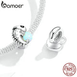Opal 925 Silver Charm for Women Jewelry Making