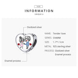 Tender Love Bracelet 925 Sterling Silver Women Jewelry DIY CZ Beads Charm