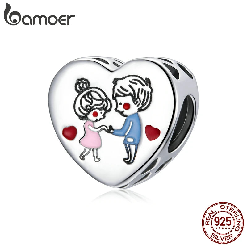 Tender Love Bracelet 925 Sterling Silver Women Jewelry DIY CZ Beads Charm