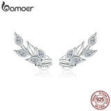 925 Silver Wheat Earrings Studs for Women BSE415