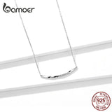 Clear Wave CZ Choker Necklace Silver 925