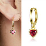 925 Silver Ear Cuff Earrings, Circle Hoop for Women, Wedding