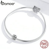 Seaweed Metal Beads 925 Sterling Silver Charm for Bracelet SCC1534