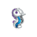 Panda Cub & Bamboo 925 Sterling Silver Charm Pendant Bracelet Bangle