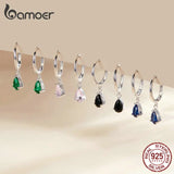 925 Sterling Silver Water Drop Earrings for Women Statement Jewelry
