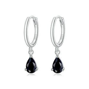 925 Sterling Silver Water Drop Earrings for Women Statement Jewelry